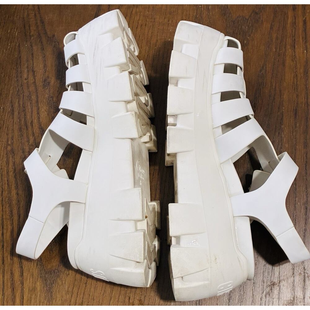 Circus NY by Sam Edelman Women's Alyson Fisherman Sandal, Bright White, 8.5 Shoe - Picture 5 of 9